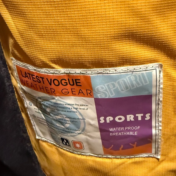 Bold Yellow Women’s Ski Jacket by Pooluly - Picture 5 of 7